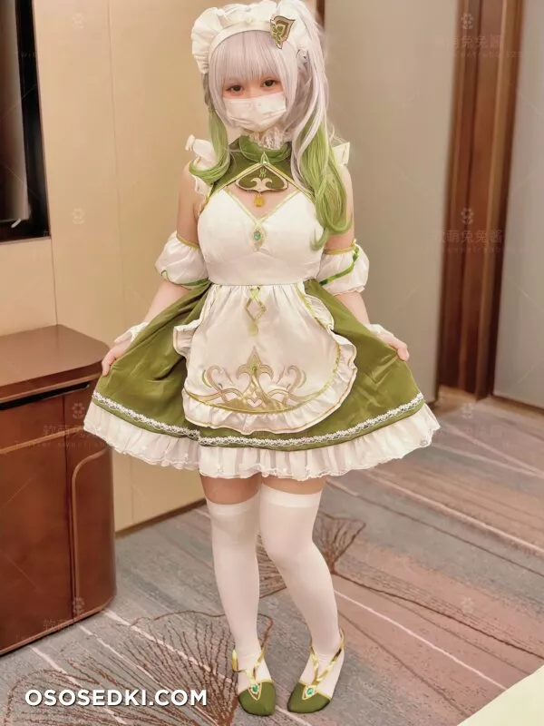 软萌兔兔酱 - Maid Nahida - Photo 1