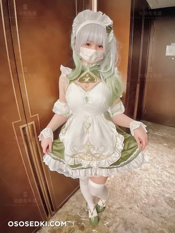 软萌兔兔酱 - Maid Nahida - Photo 34