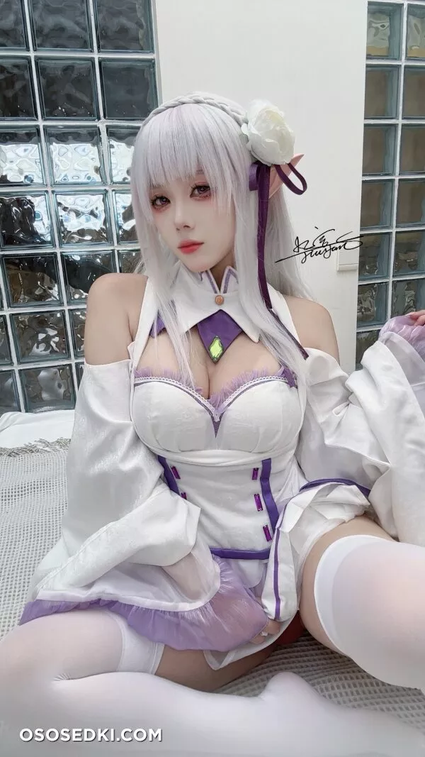 九言 - Emilia - Re Zero Kara Hajimeru Isekai Seikatsu - Photo 46