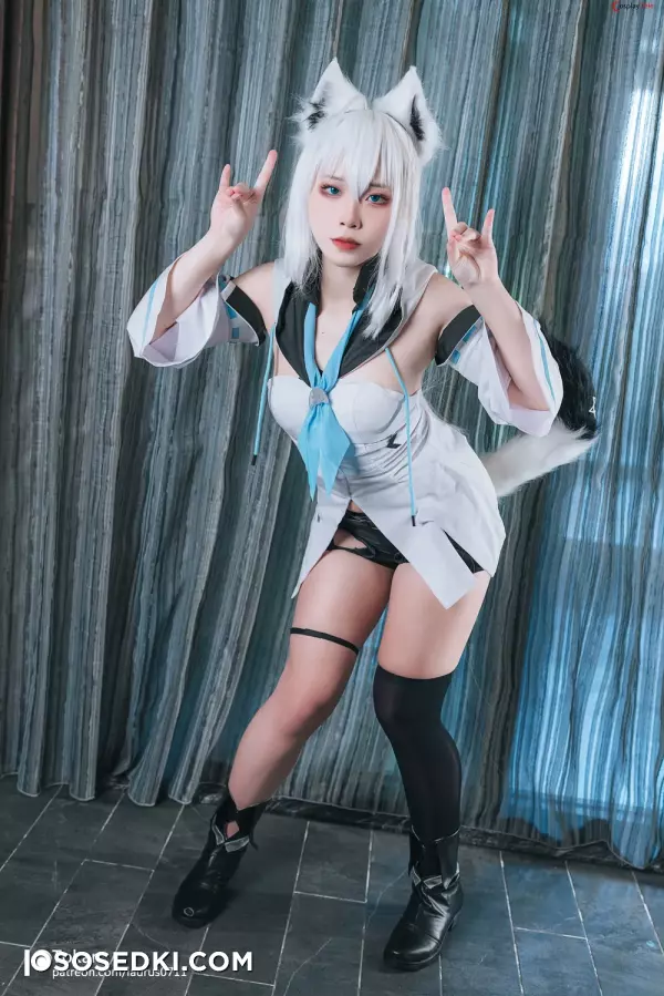 Patreon - Tokar 浵卡 (laurus0711) cosplay Shirakami Fubuki - Hololive - Photo 1