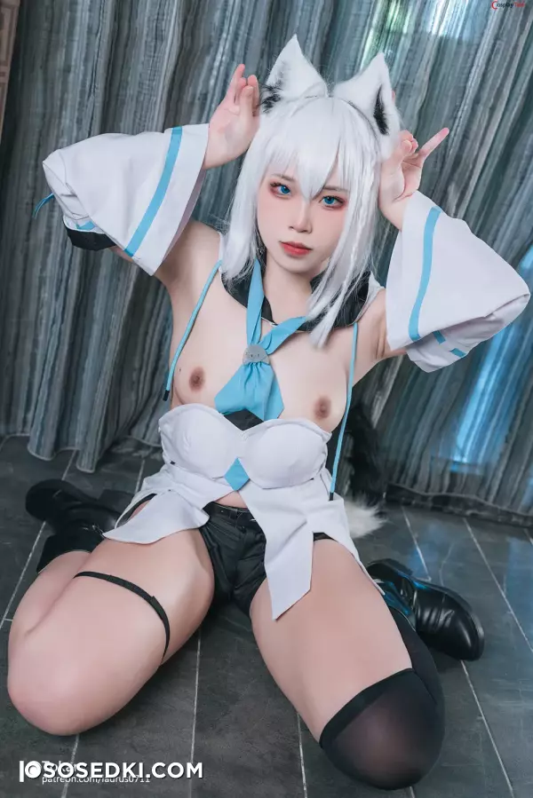 Patreon - Tokar 浵卡 (laurus0711) cosplay Shirakami Fubuki - Hololive - Photo 6