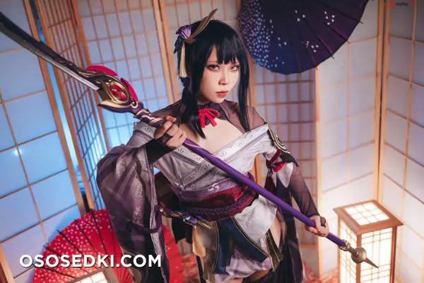 Tokar 浵卡 (laurus0711) cosplay Raiden Shogun - Genshin Impact - Photo 1
