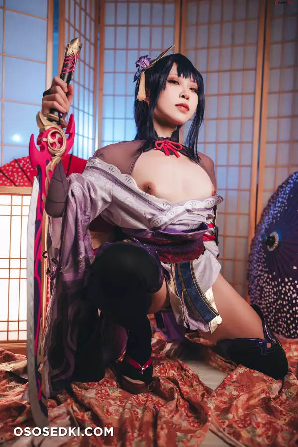 Tokar 浵卡 (laurus0711) cosplay Raiden Shogun - Genshin Impact - Photo 25