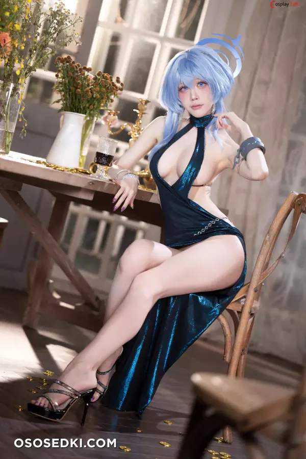水淼Aqua cosplay Amau Ako - Blue Archive - Photo 56