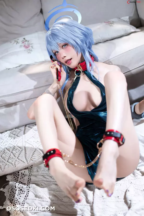 水淼Aqua cosplay Amau Ako - Blue Archive - Photo 69