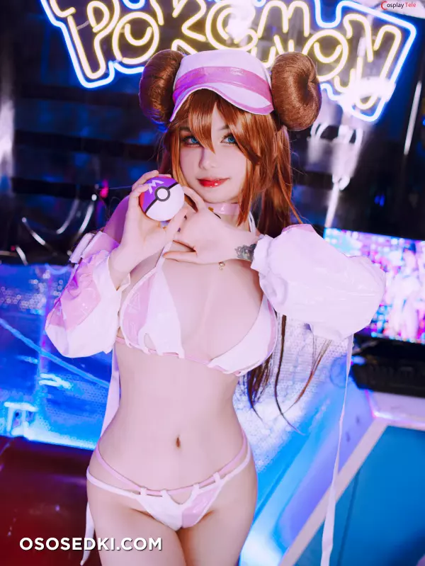Joyce (Joyce Lin2x) cosplay Rosa Bunny - Pokemon - Photo 8