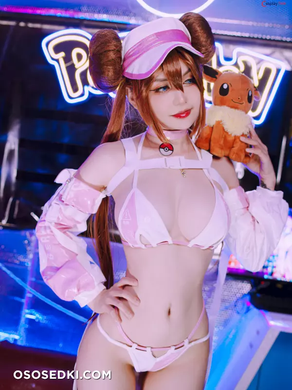 Joyce (Joyce Lin2x) cosplay Rosa Bunny - Pokemon - Photo 11