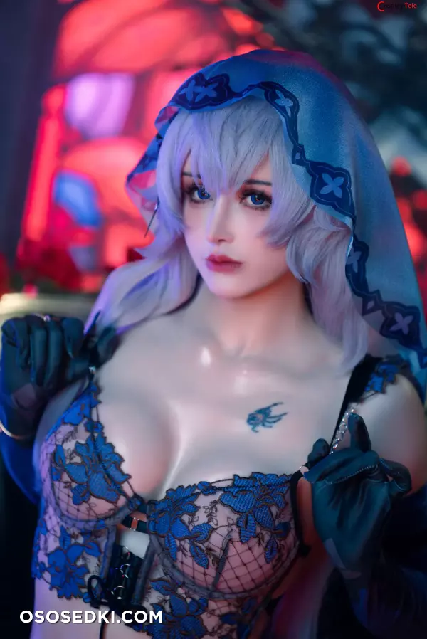 鹿八岁baby (baby-LuLu) cosplay Black Swan - Honkai:Star Rail - Photo 19