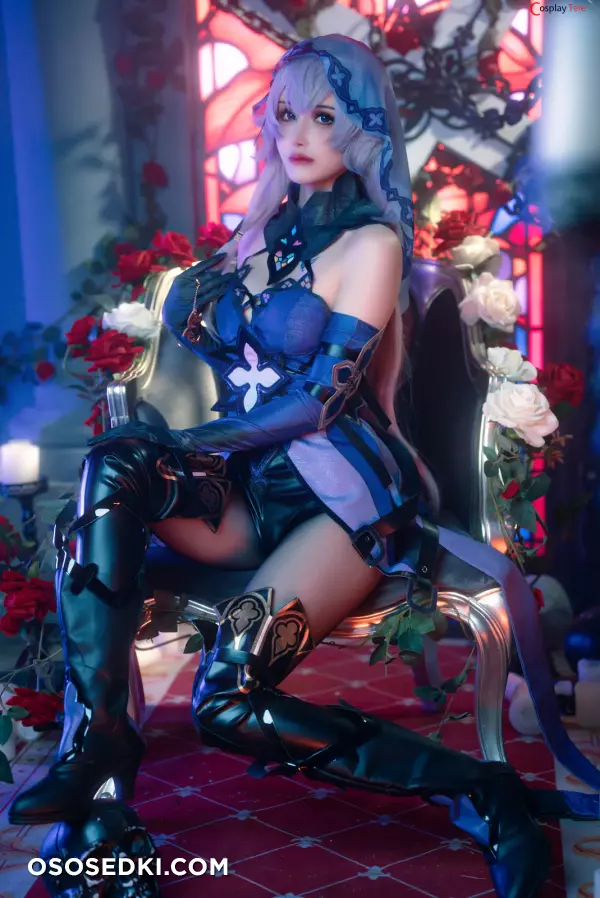鹿八岁baby (baby-LuLu) cosplay Black Swan - Honkai:Star Rail - Photo 69