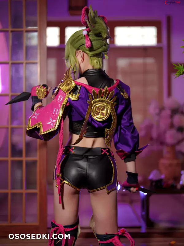 Joyce (Joyce Lin2x) cosplay Kuki Shinobu - Genshin Impact - Photo 1