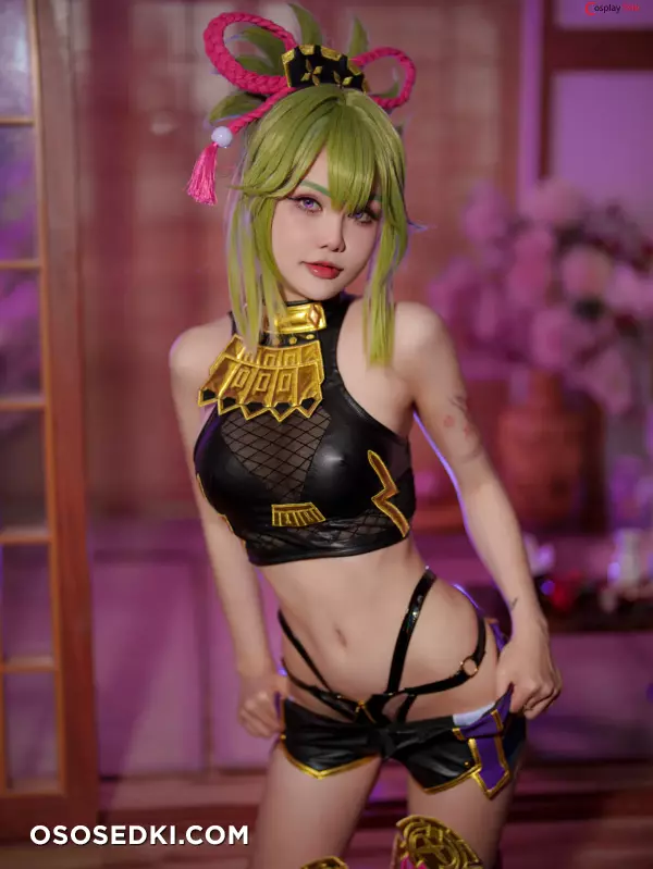 Joyce (Joyce Lin2x) cosplay Kuki Shinobu - Genshin Impact - Photo 3