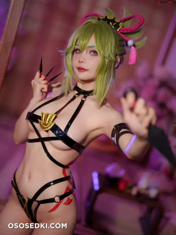 Joyce (Joyce Lin2x) cosplay Kuki Shinobu - Genshin Impact - Photo 13