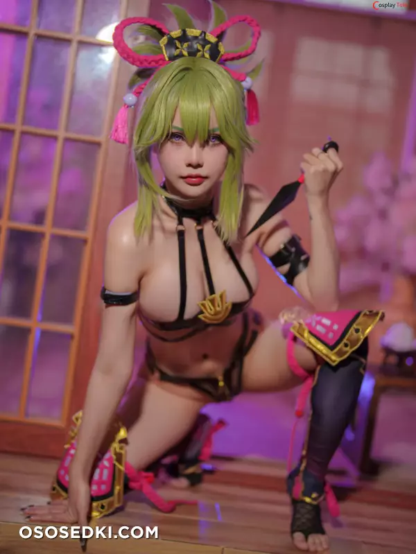 Joyce (Joyce Lin2x) cosplay Kuki Shinobu - Genshin Impact - Photo 18