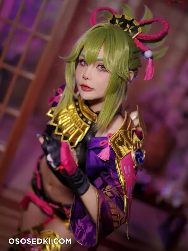 Joyce (Joyce Lin2x) cosplay Kuki Shinobu - Genshin Impact - Photo 42