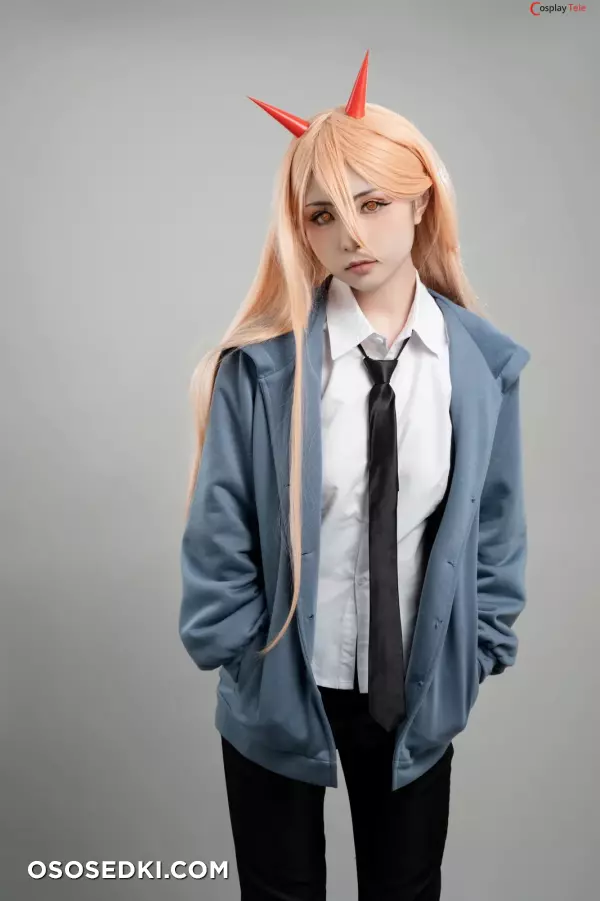 Nekokoyoshi (爆机少女喵小吉) cosplay Power - Chainsaw Man - Photo 5