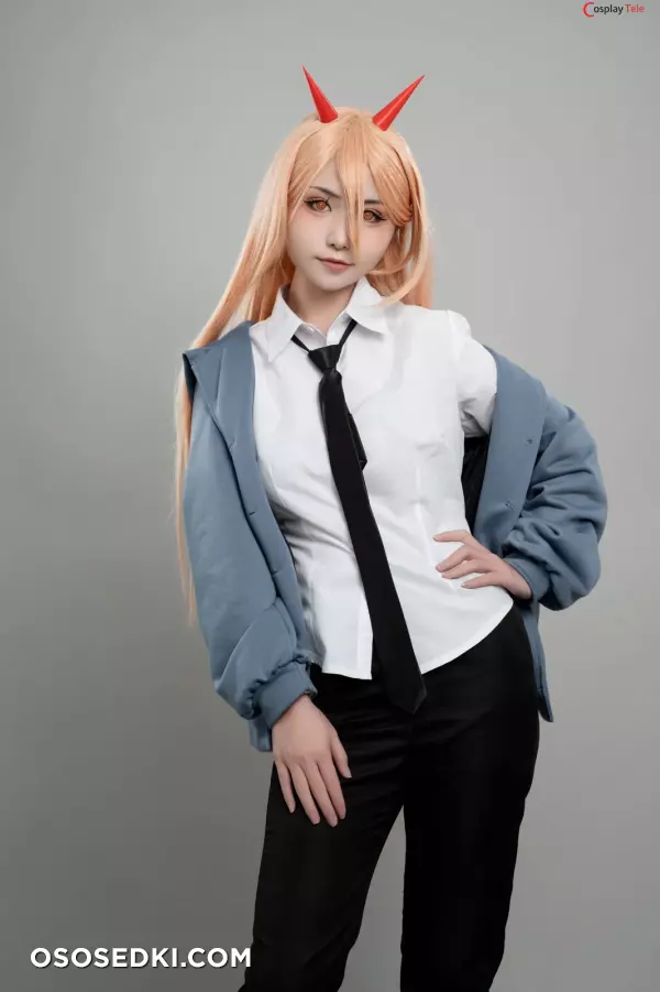 Nekokoyoshi (爆机少女喵小吉) cosplay Power - Chainsaw Man - Photo 6