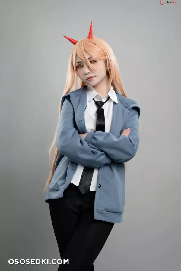 Nekokoyoshi (爆机少女喵小吉) cosplay Power - Chainsaw Man - Photo 7