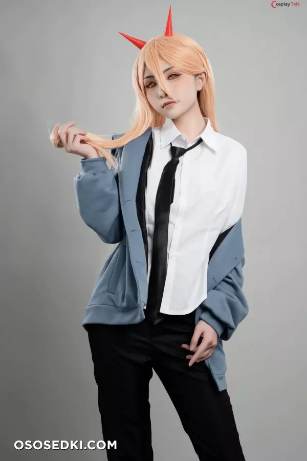 Nekokoyoshi (爆机少女喵小吉) cosplay Power - Chainsaw Man - Photo 8