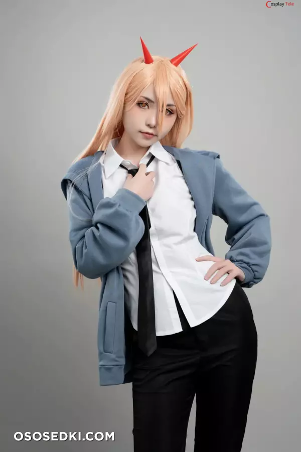 Nekokoyoshi (爆机少女喵小吉) cosplay Power - Chainsaw Man - Photo 9