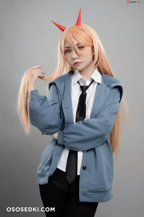 Nekokoyoshi (爆机少女喵小吉) cosplay Power - Chainsaw Man - Photo 10
