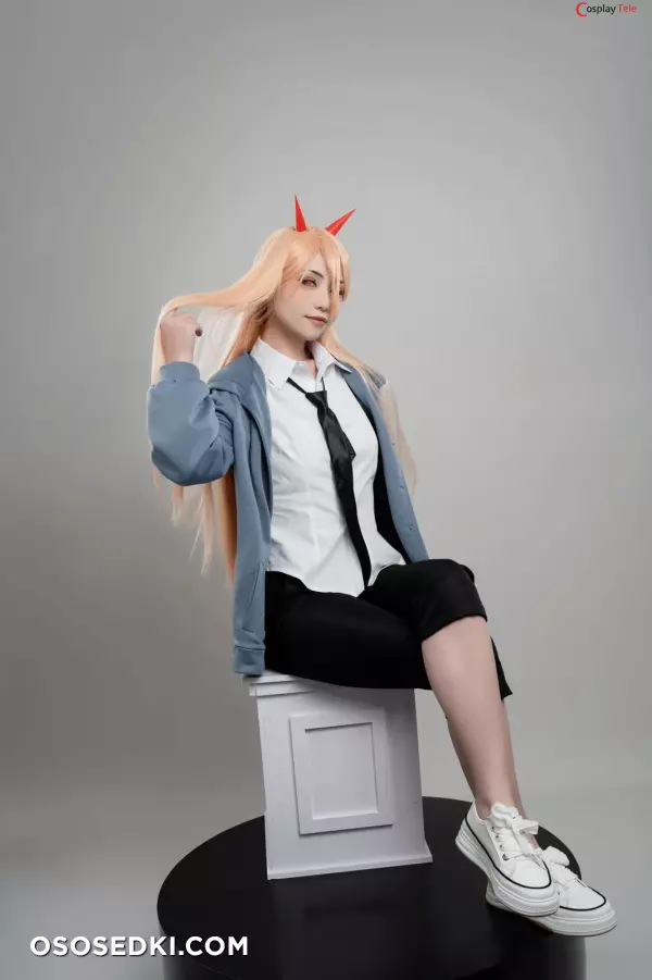 Nekokoyoshi (爆机少女喵小吉) cosplay Power - Chainsaw Man - Photo 11
