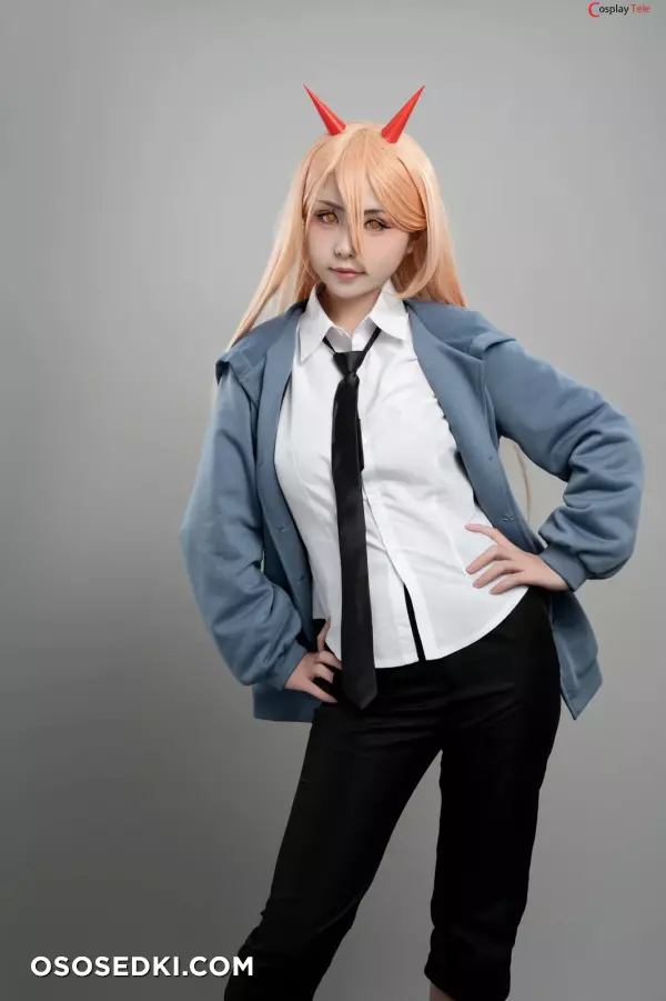 Nekokoyoshi (爆机少女喵小吉) cosplay Power - Chainsaw Man - Photo 12
