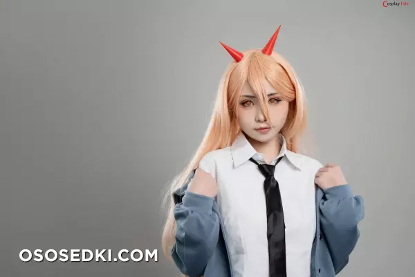 Nekokoyoshi (爆机少女喵小吉) cosplay Power - Chainsaw Man - Photo 13