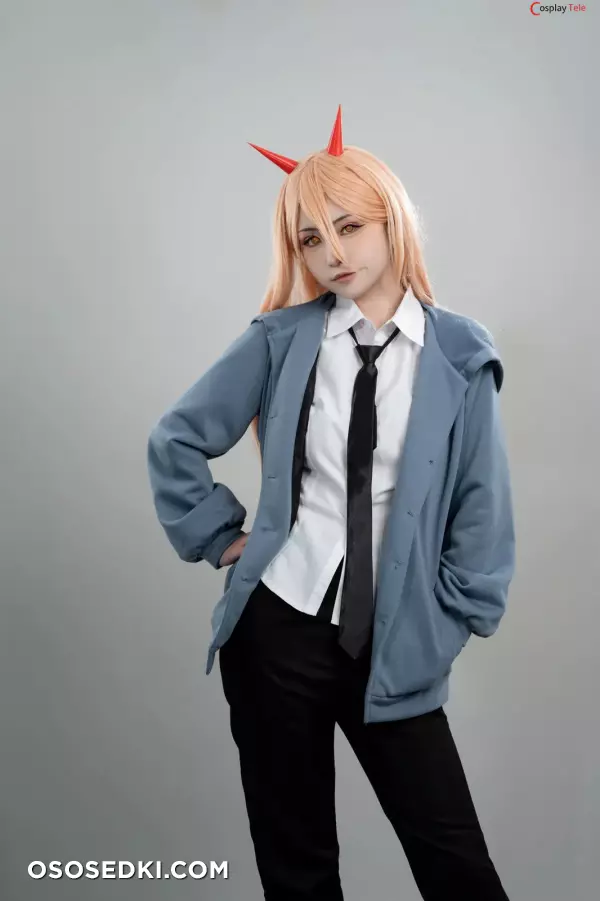 Nekokoyoshi (爆机少女喵小吉) cosplay Power - Chainsaw Man - Photo 15