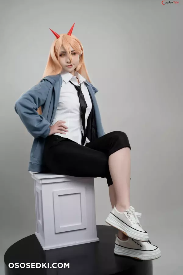 Nekokoyoshi (爆机少女喵小吉) cosplay Power - Chainsaw Man - Photo 17
