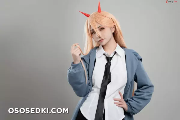 Nekokoyoshi (爆机少女喵小吉) cosplay Power - Chainsaw Man - Photo 19