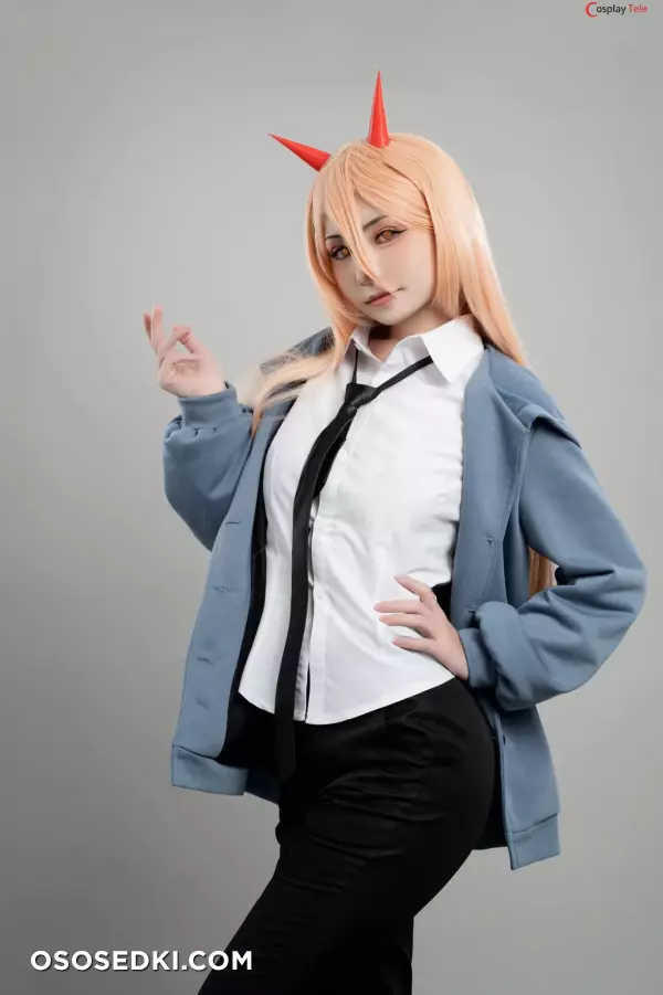Nekokoyoshi (爆机少女喵小吉) cosplay Power - Chainsaw Man - Photo 20