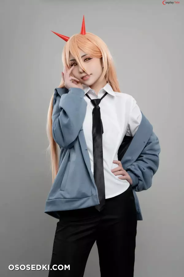 Nekokoyoshi (爆机少女喵小吉) cosplay Power - Chainsaw Man - Photo 23
