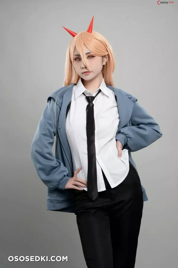 Nekokoyoshi (爆机少女喵小吉) cosplay Power - Chainsaw Man - Photo 34