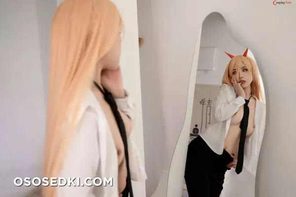 Nekokoyoshi (爆机少女喵小吉) cosplay Power - Chainsaw Man - Photo 39