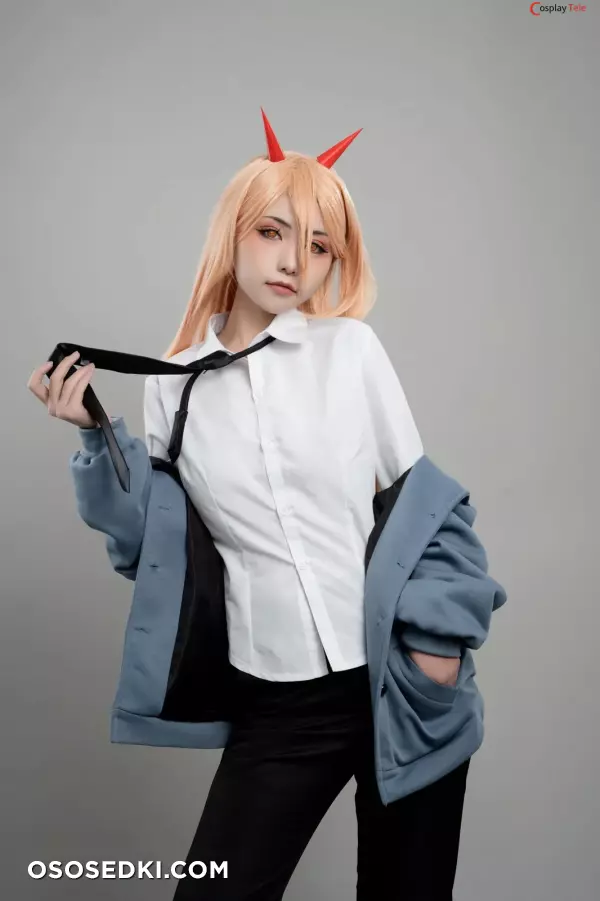 Nekokoyoshi (爆机少女喵小吉) cosplay Power - Chainsaw Man - Photo 45