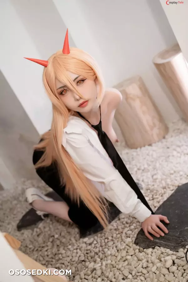 Nekokoyoshi (爆机少女喵小吉) cosplay Power - Chainsaw Man - Photo 70
