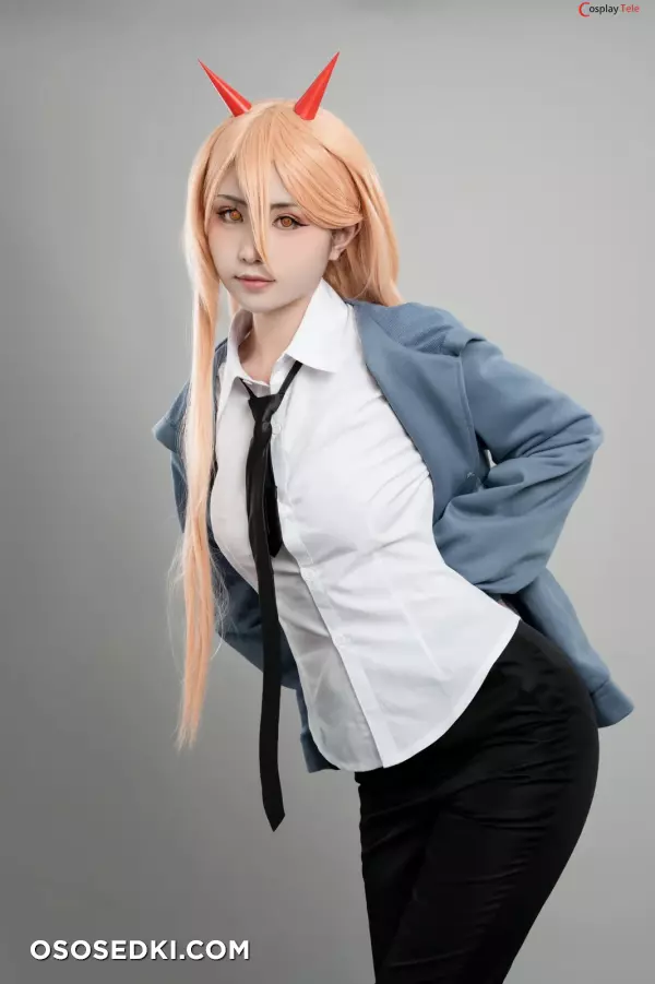 Nekokoyoshi (爆机少女喵小吉) cosplay Power - Chainsaw Man - Photo 73