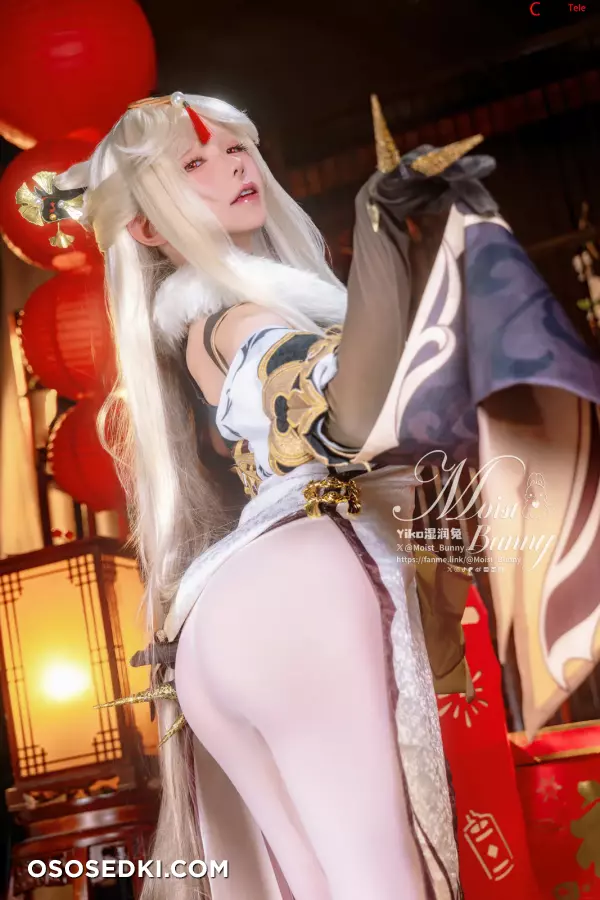 咬一口兔娘ovo (Yaokoututu) cosplay Ningguang - Genshin Impact - Photo 9