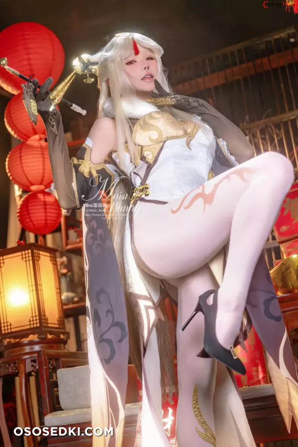 咬一口兔娘ovo (Yaokoututu) cosplay Ningguang - Genshin Impact - Photo 78