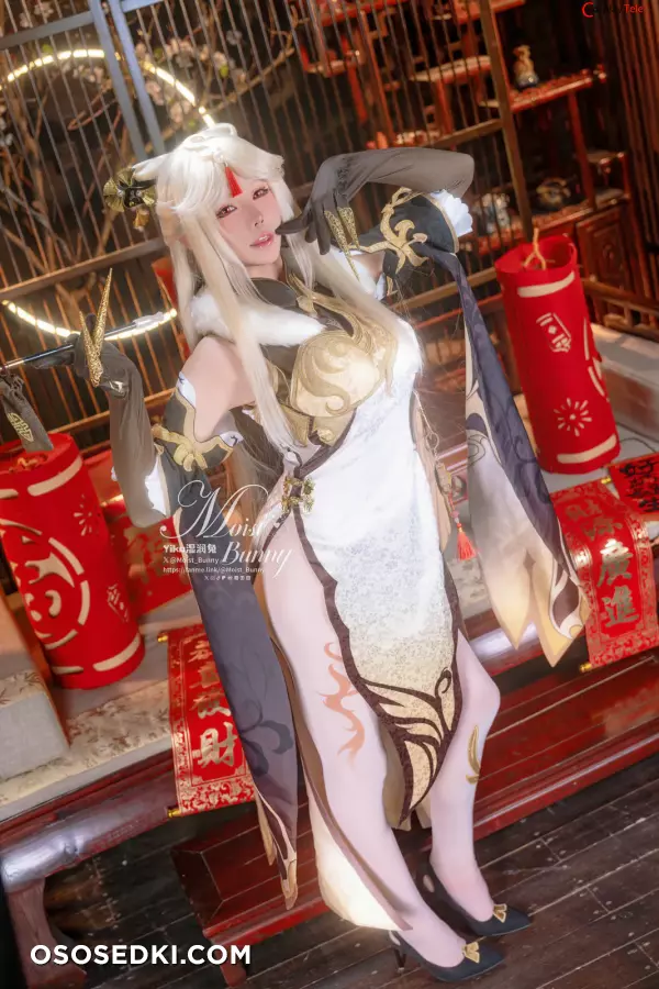 咬一口兔娘ovo (Yaokoututu) cosplay Ningguang - Genshin Impact - Photo 89