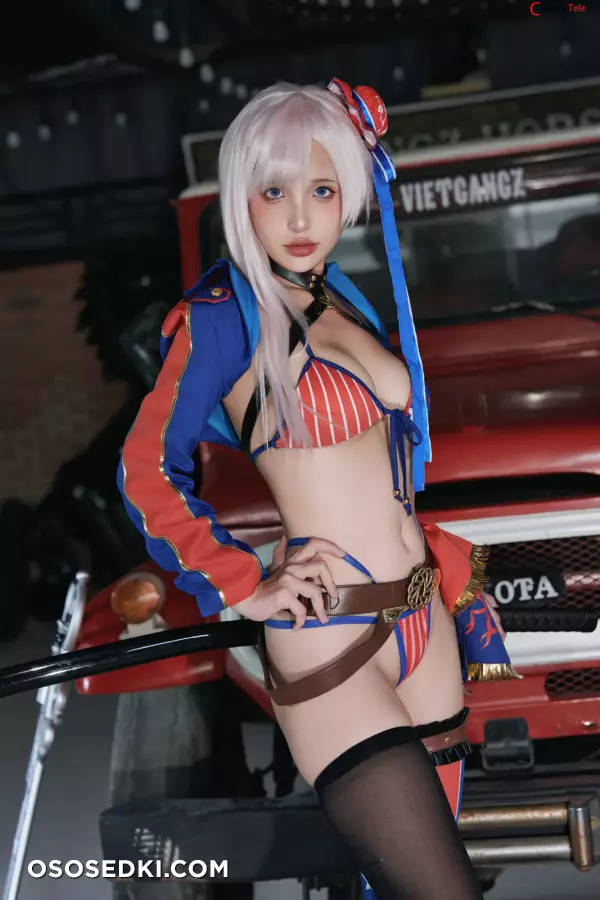 Puypuy プィプィ (Puypuychan) cosplay Miyamoto Musashi Berserker - Fate/Grand Order - Photo 24