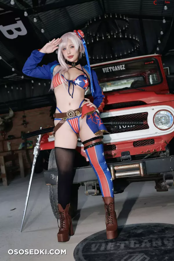 Puypuy プィプィ (Puypuychan) cosplay Miyamoto Musashi Berserker - Fate/Grand Order - Photo 189
