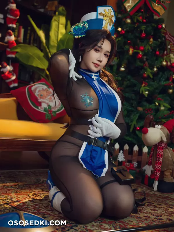 麻花麻花酱 (Mahua Mahuajiang) cosplay Maiden Ice Rose - NIKKE - Photo 11