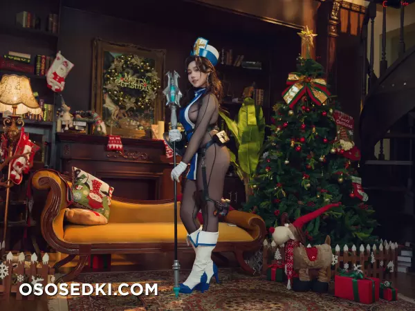 麻花麻花酱 (Mahua Mahuajiang) cosplay Maiden Ice Rose - NIKKE - Photo 12