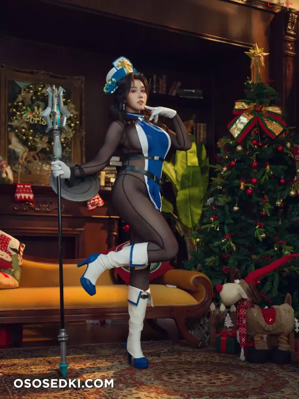 麻花麻花酱 (Mahua Mahuajiang) cosplay Maiden Ice Rose - NIKKE - Photo 23