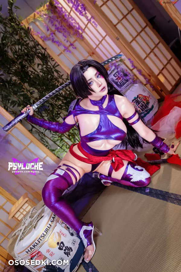 Byoru (ビョル) cosplay Psylocke - X-Men - Photo 5