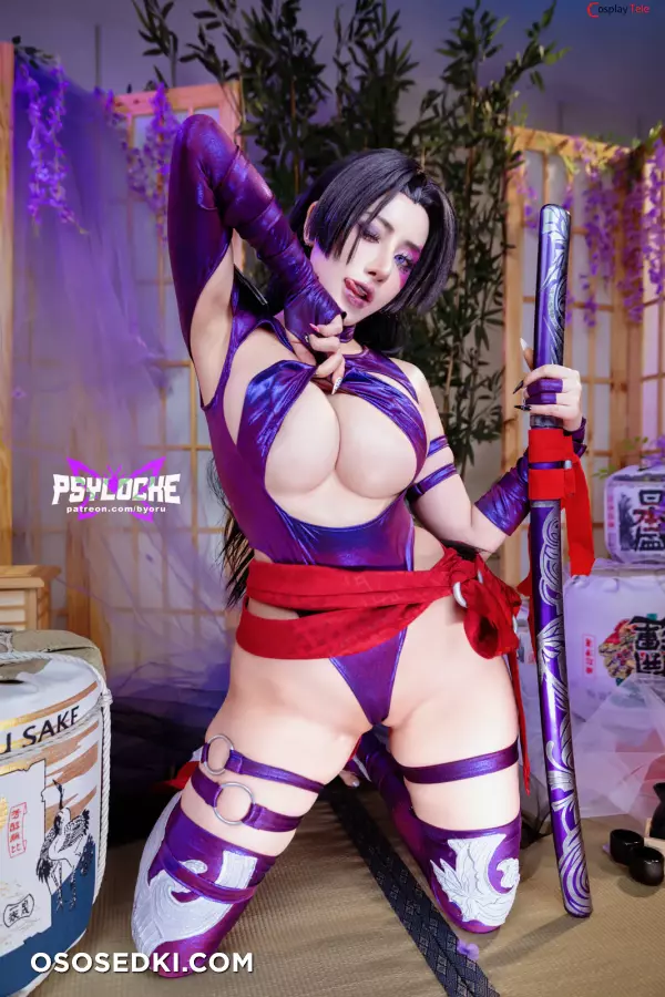 Byoru (ビョル) cosplay Psylocke - X-Men - Photo 18