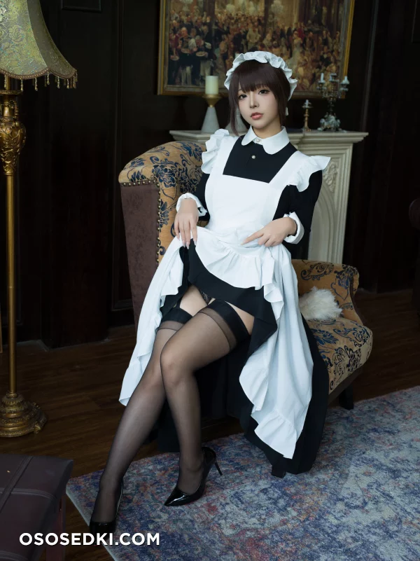 yuuhui玉汇 - NO.091 女仆游戏 - Photo 13