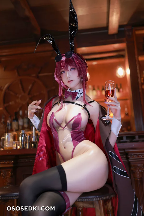 水淼Aqua cosplay Kafka Black Prom - HonkaiStar Rail - Photo 52