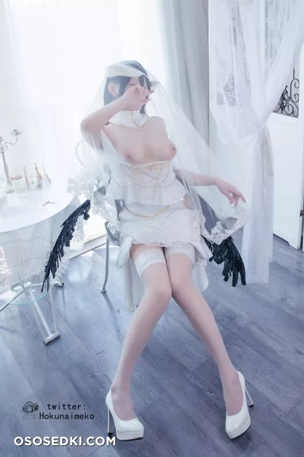 Meko Hokunai 北乃芽子 - Hokunaimeko Overlord Albedo オーバーロード アルベド - Photo 27